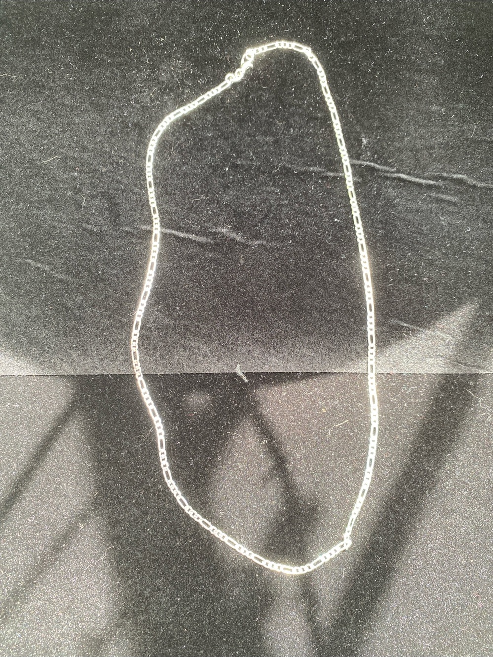 Sterling Silver Figaro Necklace - Picture 4 of 4